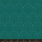 Geometry Canvas Jade RS5178 21L Ruby Star1 - Boho Fabrics - Canvas Fabric