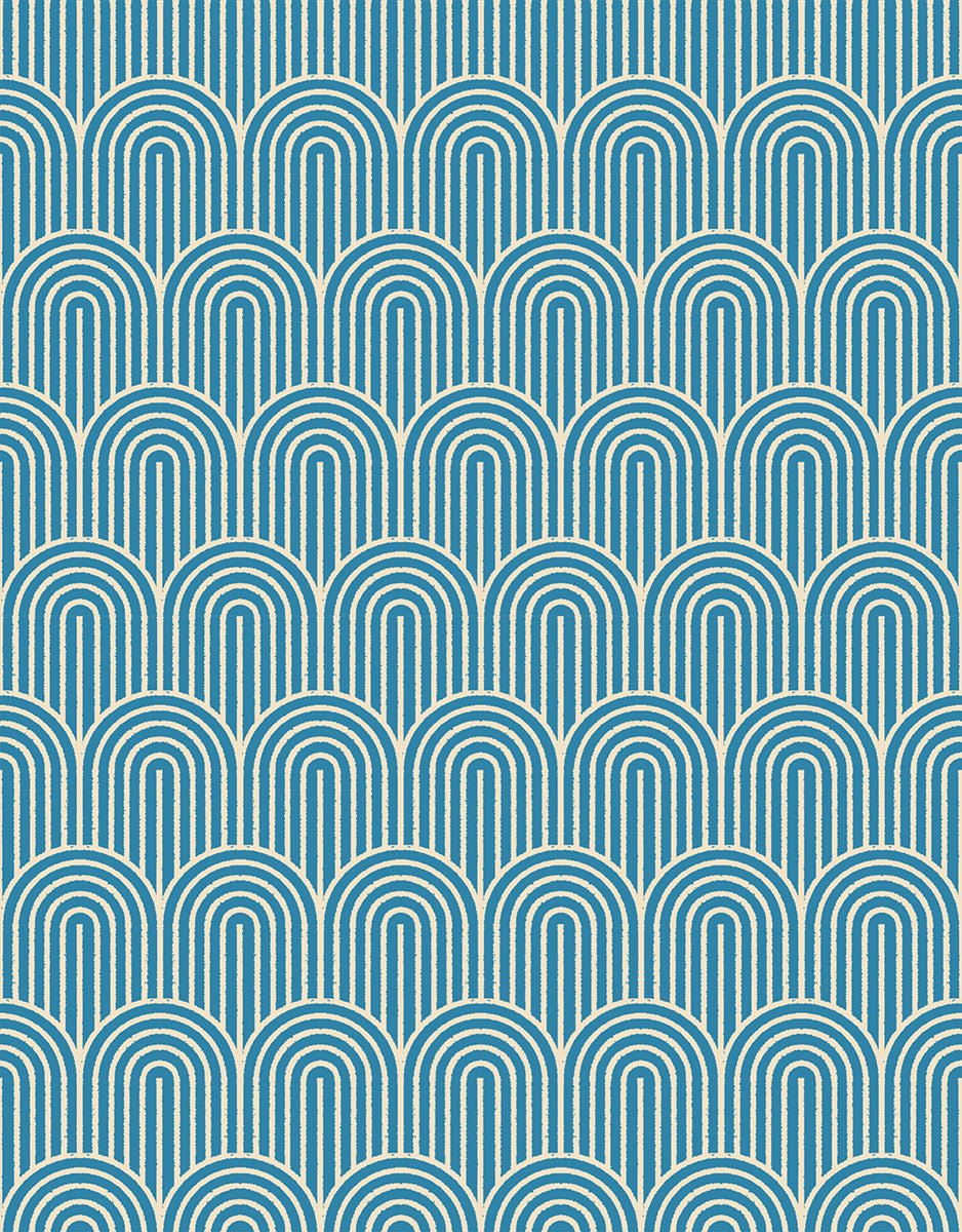 Geometry Chambray RS5174 13 Ruby Star1 - Boho Fabrics - Quilting Cotton, Woven