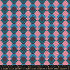 Geometry Eggplant RS5171 13 Ruby Star1 - Boho Fabrics - Quilting Cotton, Woven