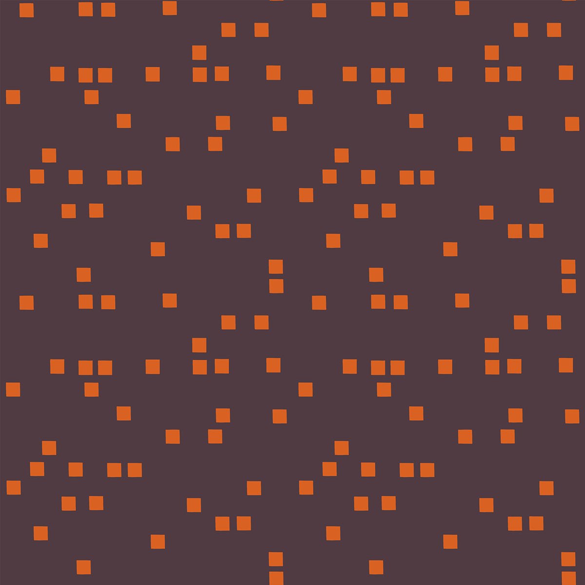 Geometry Eggplant RS5177 13 Ruby Star1 - Boho Fabrics - Quilting Cotton, Woven