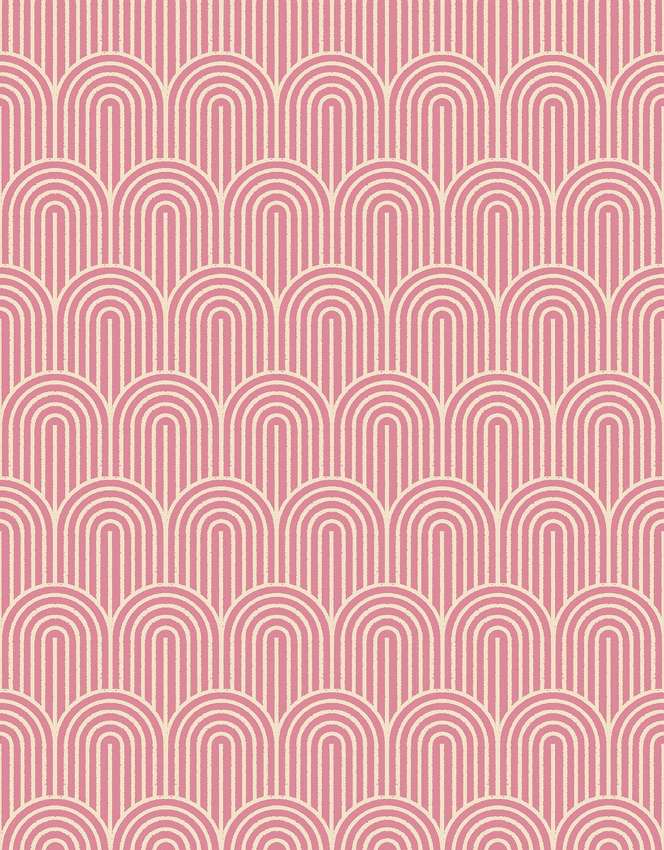 Geometry Plum RS5174 12 Ruby Star1 - Boho Fabrics - Quilting Cotton, Woven