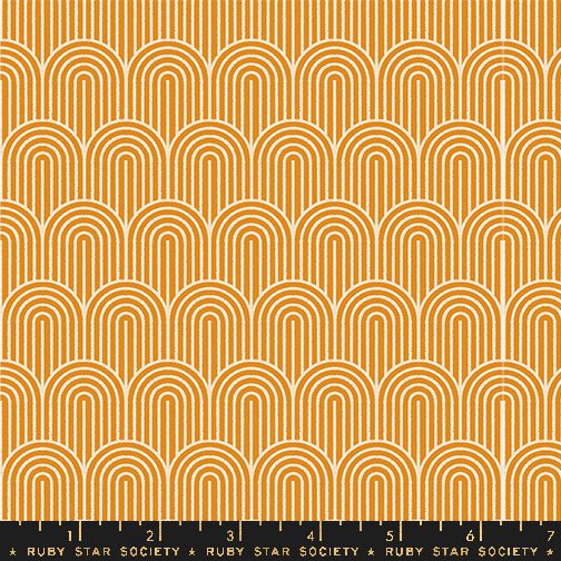 Geometry Turmeric RS5174 11 Ruby Star1 - Boho Fabrics - Quilting Cotton, Woven