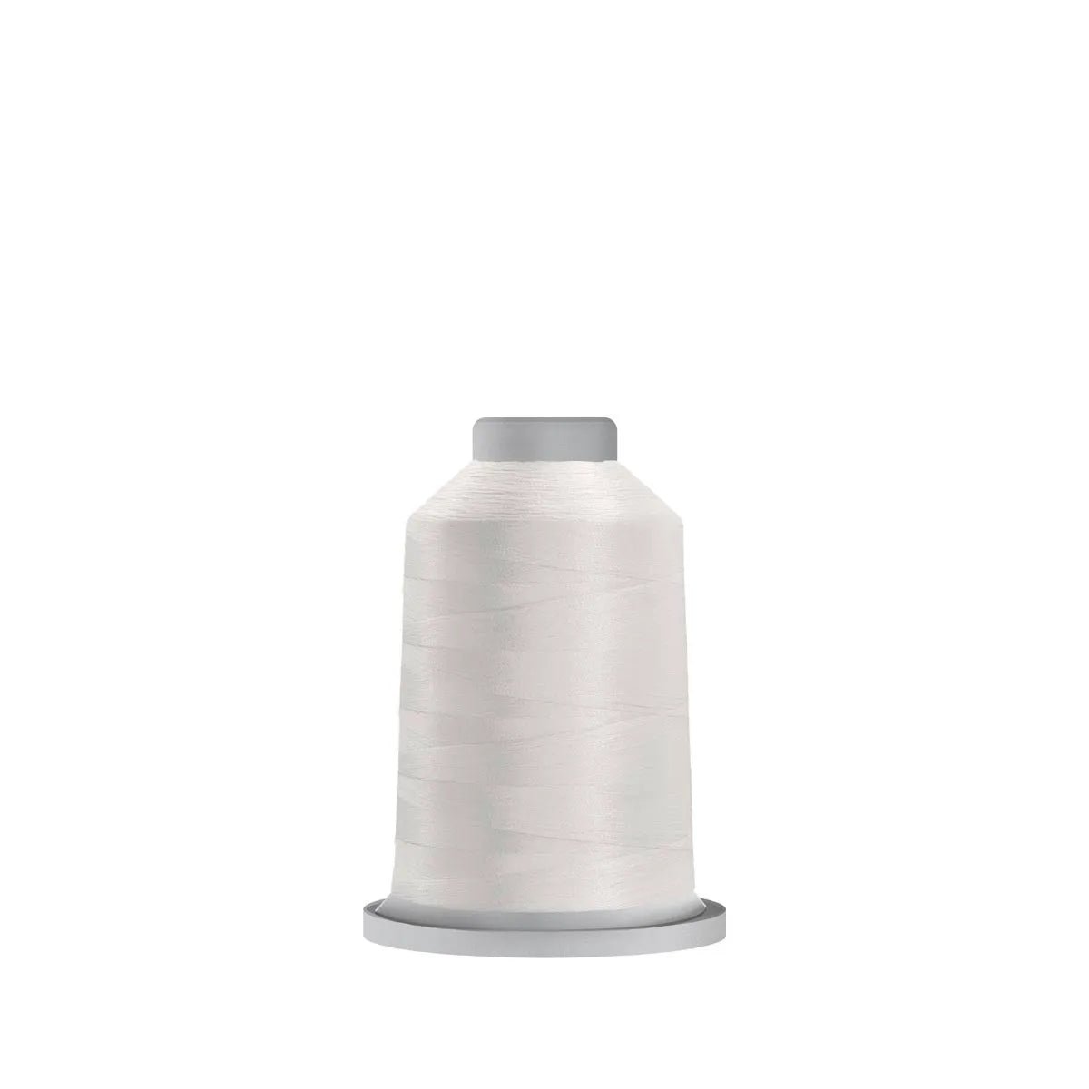 Glide™ 40 wt. Polyester Embroidery & Quilting Thread - White (Color 10000). 1,100 Yards - Boho Fabrics - Thread