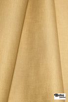 Gold Basketweave Faux Leather Upholstery Fabric - Boho Fabrics - Home Dec. & Upholstery Fabric