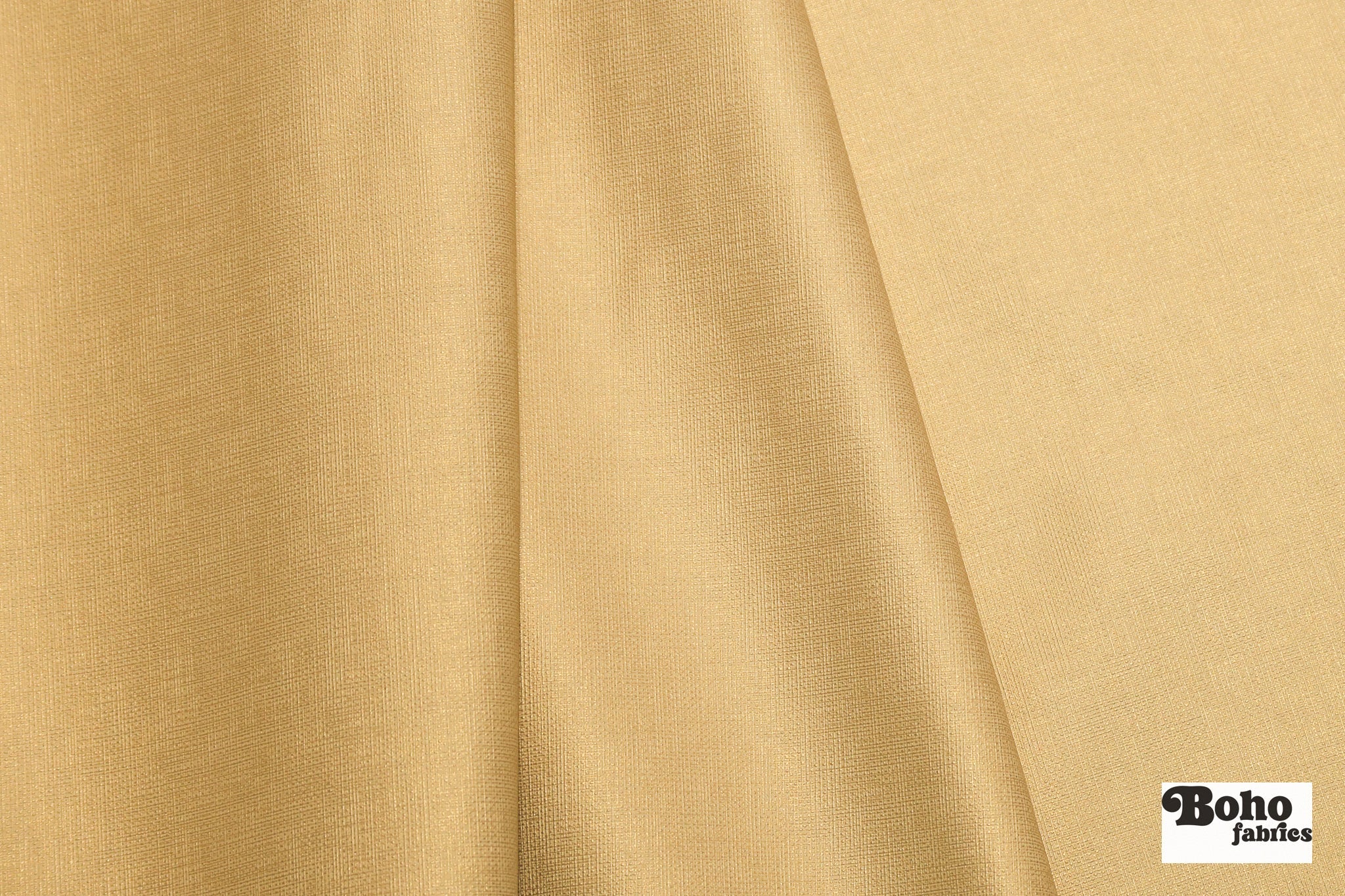 Gold Basketweave Faux Leather Upholstery Fabric - Boho Fabrics - Home Dec. & Upholstery Fabric