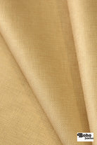 Gold Basketweave Faux Leather Upholstery Fabric - Boho Fabrics - Home Dec. & Upholstery Fabric