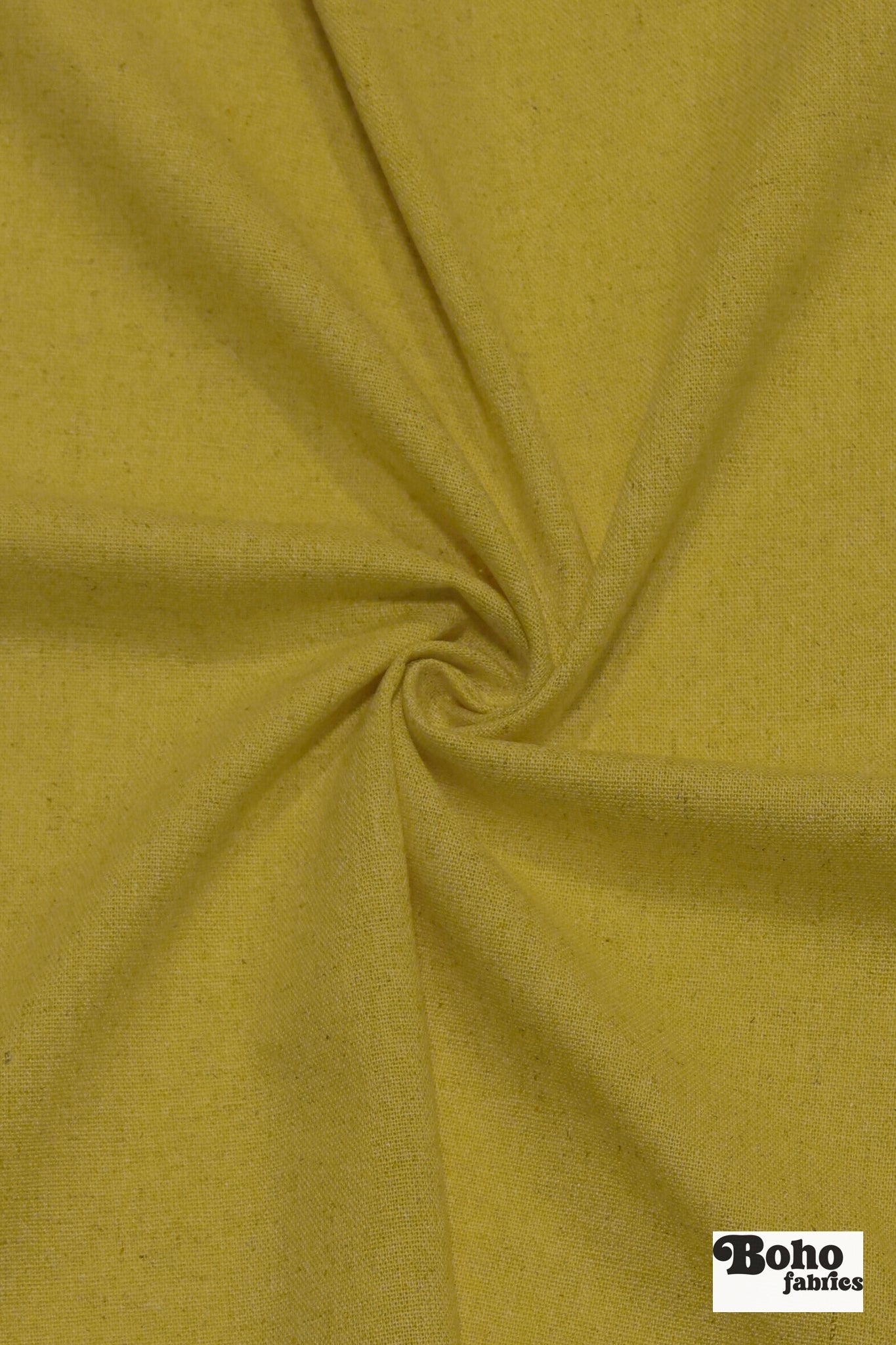 Gold Linen Woven Fabric - Boho Fabrics - Linen, Woven