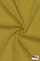 Gold Linen Woven Fabric - Boho Fabrics - Linen, Woven