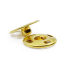 Gold Sew on Snaps, Size 4 (15mm). 4 Sets of Snaps - Boho Fabrics - Buttons & Snaps