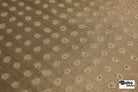 Gold & Silver Organic Dots Jacquard Woven Fabric - Boho Fabrics - Jacquard, Woven