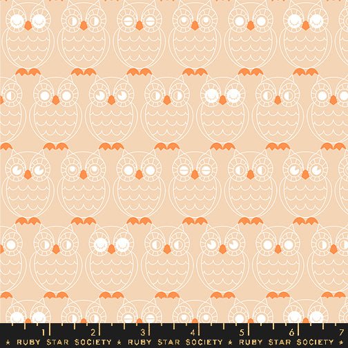 Good Spirits in Creme Brulee by Ruby Star Society - 100% Cotton Quilting Fabric - RS5140 11 - Boho Fabrics - Quilting Cotton, Woven