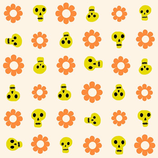 Good Spirits in Natural by Ruby Star Society - 100% Cotton Quilting Fabric - RS5141 11 - Boho Fabrics - Quilting Cotton, Woven