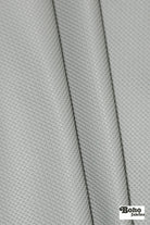 Gray Basketweave Perf Marble Faux Leather Upholstery Fabric - Boho Fabrics - Home Dec. & Upholstery Fabric
