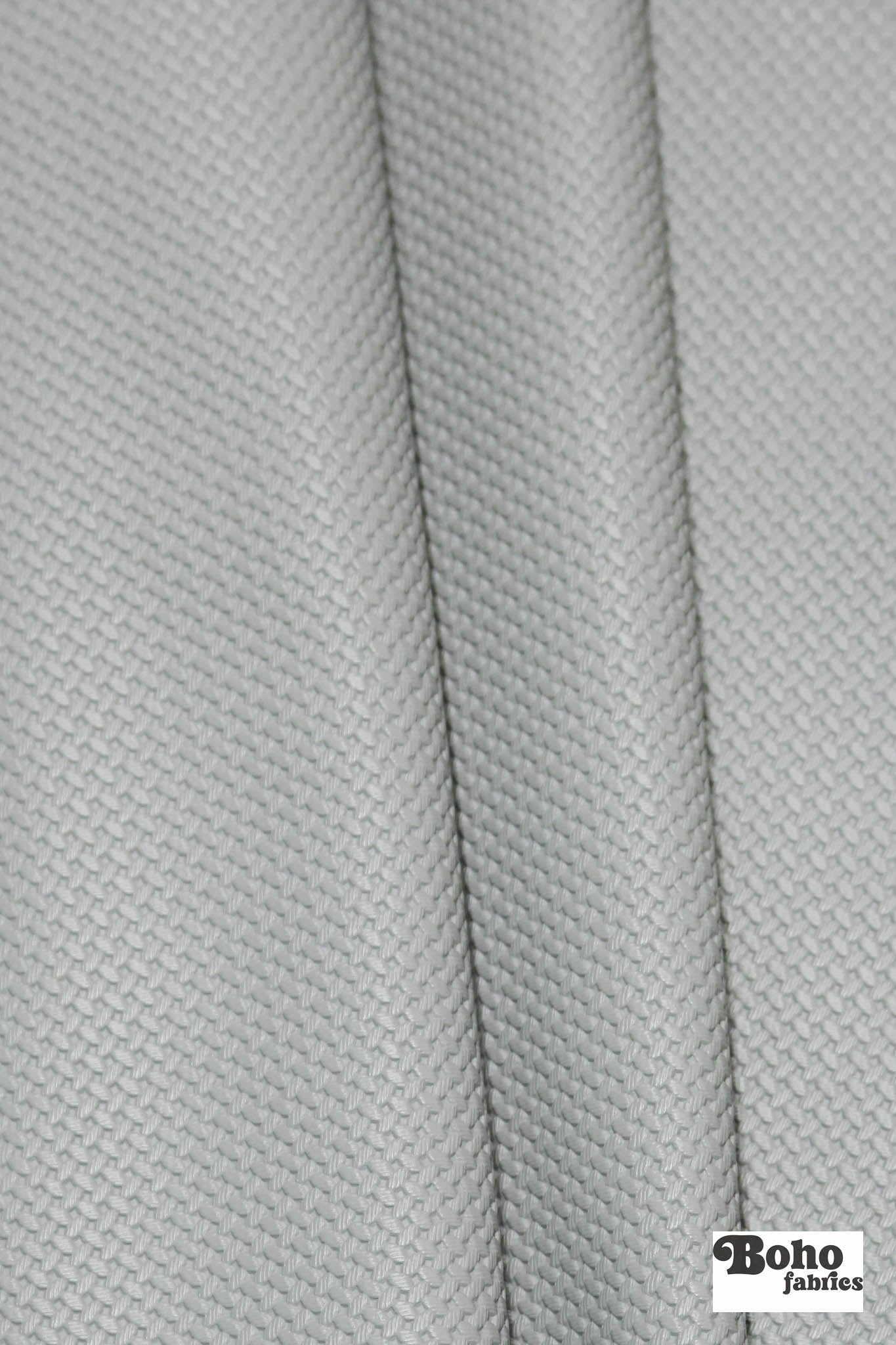 Gray Basketweave Perf Marble Faux Leather Upholstery Fabric - Boho Fabrics - Home Dec. & Upholstery Fabric