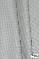 Gray Basketweave Perf Marble Faux Leather Upholstery Fabric - Boho Fabrics - Home Dec. & Upholstery Fabric