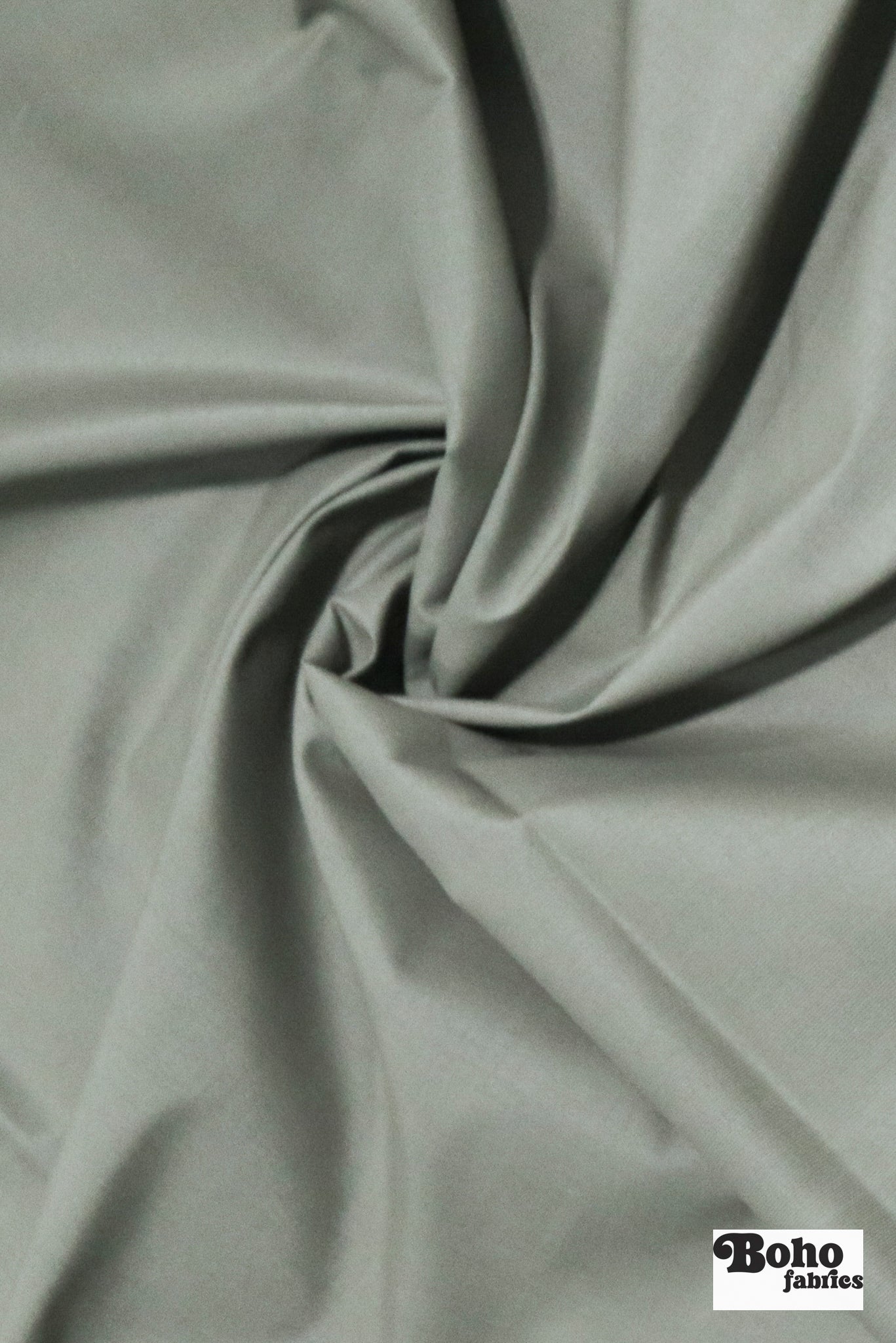 Gray Lightweight Cordura Nylon Fabric — Water - Resistant Designer Deadstock - Boho Fabrics - Performance Fabric, Woven