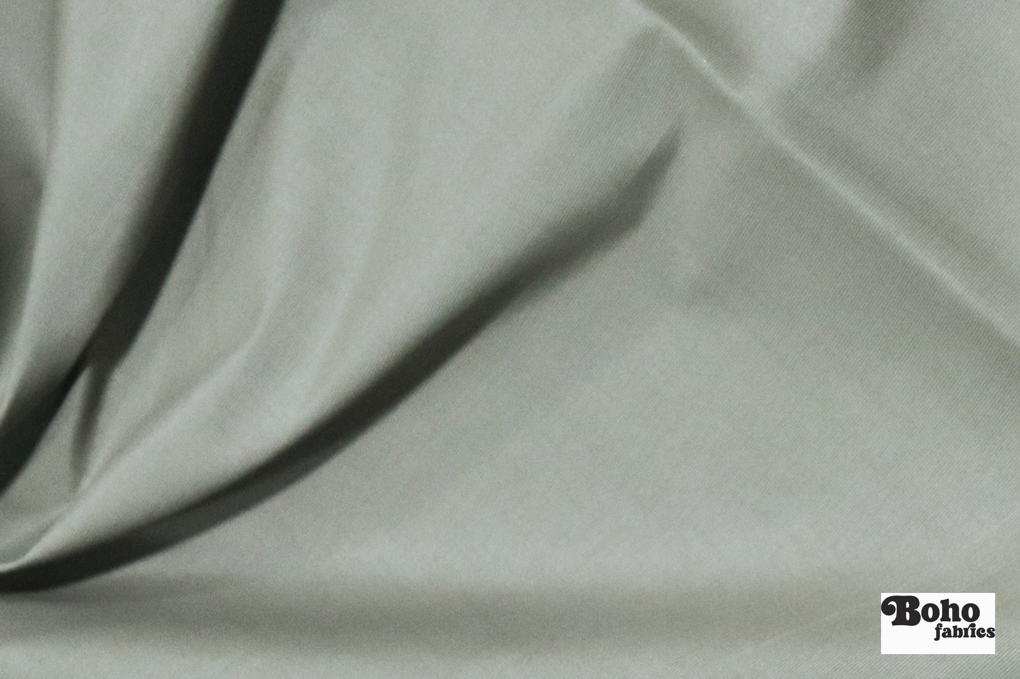 Gray Lightweight Cordura Nylon Fabric — Water - Resistant Designer Deadstock - Boho Fabrics - Performance Fabric, Woven