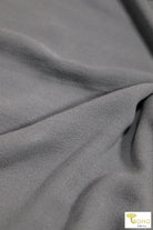 Gray Prism, Rayon Pebble Crepe Woven - Boho Fabrics