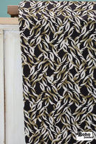 Green Leaves, ITY Print Knit Fabric. Shop Exclusive! - Boho Fabrics - ITY/DTY Knits