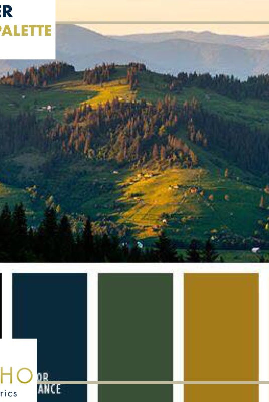 "Green Mountain" Sweater/FT Knit Palette Bundle - Boho Fabrics