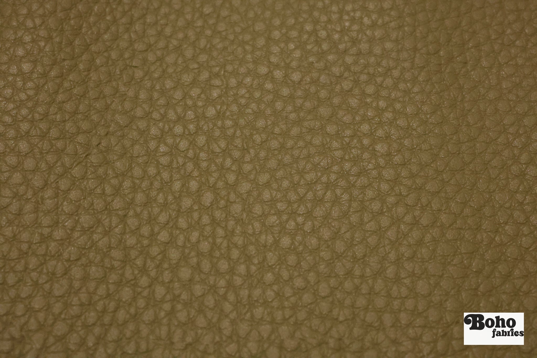 Green Pebble Faux Leather Upholstery Fabric - Boho Fabrics - Home Dec. & Upholstery Fabric