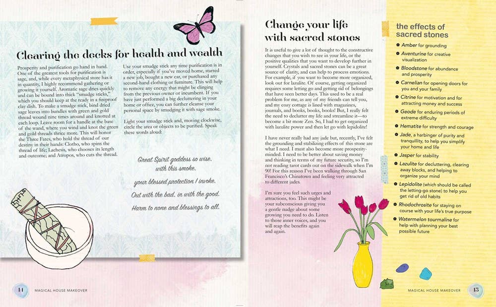 Green Witch at Home - Boho Fabrics - Books