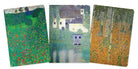 Gustav Klimt: Landscapes Set of 3 Standard Notebooks - Boho Fabrics - Journals & Stationery