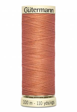 Gutermann Sew-All Polyester Thread – 110 yd – Dark Peach (363) - Boho Fabrics - Thread