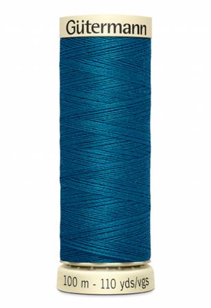Gutermann Sew - All Polyester Thread – 110 yd – Deep Turquoise (630) - Boho Fabrics - Thread