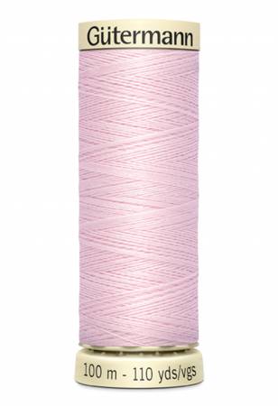 Gutermann Sew - All Polyester Thread – 110 yd – Light Pink (300) - Boho Fabrics - Thread