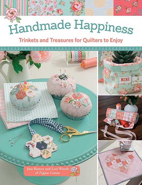 Handmade Happiness: Trinkets & Treasures For Quilters - Boho Fabrics - Books