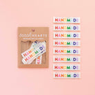 Handmade Woven Sewing Labels - Rainbow Colors - Boho Fabrics -
