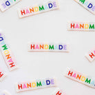 Handmade Woven Sewing Labels - Rainbow Colors - Boho Fabrics -