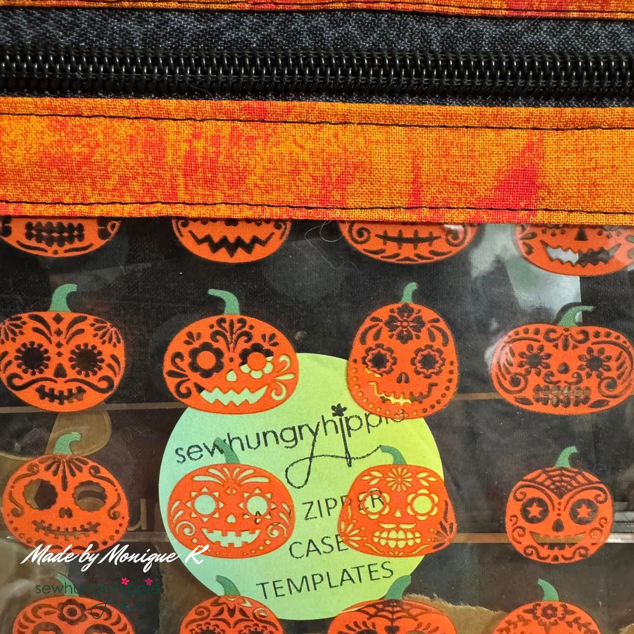 Happy Cute Jack-O-Lanterns TPU Vinyl for sewing - Boho Fabrics - Vinyl Fabric
