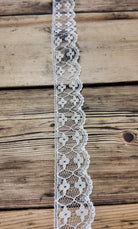 Heirloom Light Beige Vintage Lace Trim, 1.25” Sold by the Yard (Trim - 095) - Boho Fabrics - Trims
