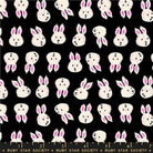 Hello Alice in Black by Sarah Watts for Ruby Star Society – 100% Cotton Fabric – RS2125 14 - Boho Fabrics - Quilting Cotton, Woven