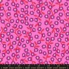 Hello Alice in Lipstick by Sarah Watts for Ruby Star Society – 100% Cotton Fabric – RS2128 13 - Boho Fabrics - Quilting Cotton, Woven