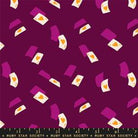 Hello Alice in Purple Velvet by Sarah Watts for Ruby Star Society – 100% Cotton Fabric – RS2129 12 - Boho Fabrics - Quilting Cotton, Woven