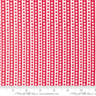 Hello Holidays in Snow Red Scarf by Moda - 100% Cotton Quilting Fabric - 35375 21 - Boho Fabrics - Quilting Cotton, Woven