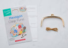 Hexagon Clasp Purse, Sewing Pattern with Hardware - Boho Fabrics - Sewing Patterns