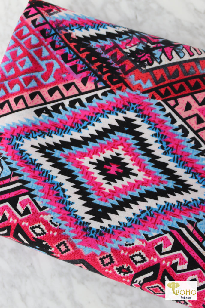 08/25/2023, Fabric Happy Hour!  Kaleidoscope Jersey Knit, 3 YARD PRECUT!