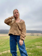 Honey, High Loft Grid Fleece Fabric by Polartec, - Boho Fabrics - Performance Fabrics