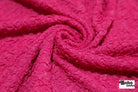 Hot Pink Textured Crinkle Knit Fabric. Special Occasion. - Boho Fabrics - Special Occasion Fabric