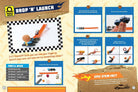 Hot Wheels Track Builder:20 Epic Projects (50 Stickers!) - Boho Fabrics - 