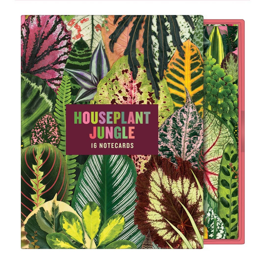 Houseplant Jungle Greeting Assortment Notecards - Boho Fabrics - Journals & Stationery