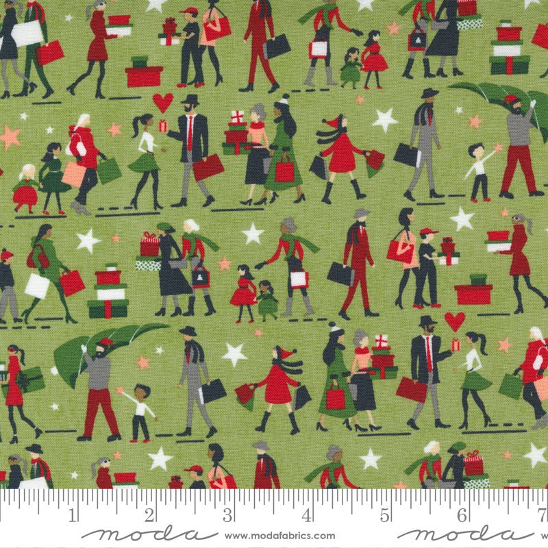 Hustle And Bustle Pear 30661 16 Moda 1 - Boho Fabrics - Quilting Cotton, Woven