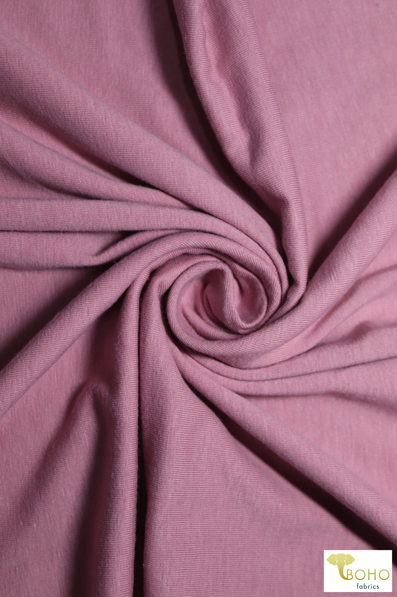 Hydrangea Pink, Cotton Spandex Knit. CLS-108, 8 oz. - Boho Fabrics