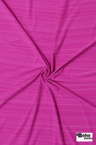 Hyperspace Purple,Striated Athletic Knit Fabric - Boho Fabrics - Athletic Knit Fabric