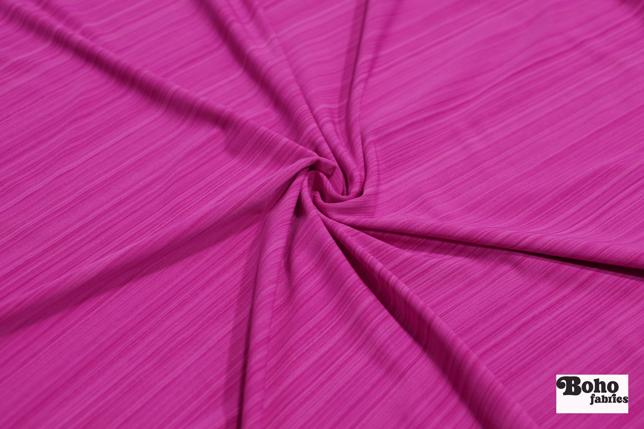 Hyperspace Purple,Striated Athletic Knit Fabric - Boho Fabrics - Athletic Knit Fabric