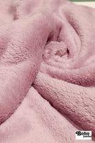 Ice Pink, Classic Double - Velour High Loft Fleece Fabric by Polartec 2nds - Boho Fabrics - Performance Fabrics